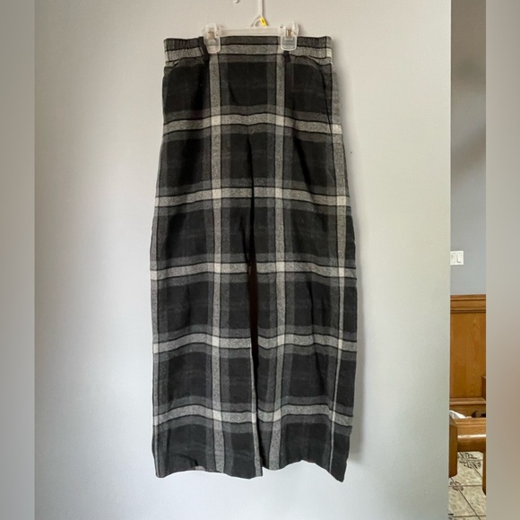 Aritzia Wilfred Wool Plaid Pants (S) - Picture 2 of 5